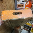 Vess Billion Bubble Wood Soda Crate Vintage Orange Black St Louis Missouri 