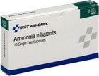 First Aid Only Ammonia Inhalant Ampules  box Of 10 