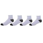 12 Pairs Men Ankle Quarter Sports Socks Athletic Cotton Low Cut Socks Size 10-13
