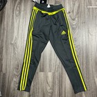 Adidas Tiro 15 Training Pants Gray neon Youth Sizes