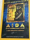 Disney Aida Broadway Poster Signed By Over 25 Cast Members Professionally Framed