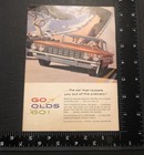 Vintage 1960   s Oldsmobile Car Automobile Magazine Ad 0c25