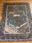 Cherish Teddies Tapestry Throw Blanket Enesco Friendship Tea 1996 Teddy Bear