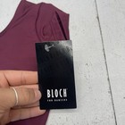 Bloch Dujour Cap Sleeve Burgundy Ballet Dance Leotard Youth Girls Size 2-4 New