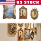 8 Pcs Gold Vintage Picture Frames Gallery Wall Frame Set Antique Collage Photo D