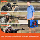 30mpa 4500psi High Pressure Air Compressor Auto Stop Rifle Hpa Pcp Airgun Pump