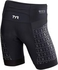 Tyr Men s 7  Triathlon Shorts   Black black   New W tags   Size  Xs 