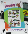 New Scooby-doo Fred Shaggy 2 Pk 18 x28  Kitchen Towels Halloween Ghost Bats
