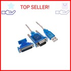 Axgear New Usb 2 0 To Rs232 Com Port 9 Pin Serial Db25 Db9 Adapter Cable Convert