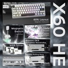 X11 Mouse And X60 He Keyboard Wireless Gaming Combo magnetic Switch 8k Pollin   