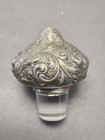 Antique Victorian Gorham Sterling Silver Bottle Stopper