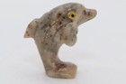 1-1 4  Hand Carved Stone Soapstone Dolphin Figurine Totem Animal Effigy Fetish