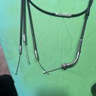 Kawasaki H2 750 Triple Throttle Cable Stainless  54012-100 Repro