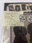 Sonic Death Issues  1 2 4 7 Sonic Youth Zines   2 Buttons  Mint Condition