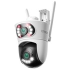 Wifi Security Camera System Outdoor Home Dual Lens Ptz Night Vision 4mp Hd Cam