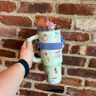 New    2026 Disney Parks Wdw It s A Small World Tumbler Zipper Pouch   Topper 