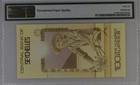 Nd  1983  Seychelles 100 Rupees P-31a  b404a  Pmg 66 Epq  lionfish  Prefix C