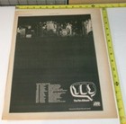 Yes Vintage Original Ad Advert Concert Dates Uk Tour 1971 Self Titled Album Prog