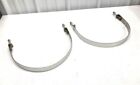 Stainless Steel Polish 9 50  X 1 125  Air Tank Straps Peterbilt 378 379 386 389