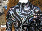 Black silver Slinky  Western Pleasure Horsemanship Leadline  Girl Xs S M L Xl