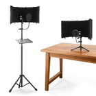 High-density Microphone Isolation Shield For Studio Recording  Podcasts   Vocals