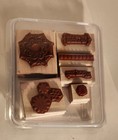Stampin Up One Of A Kind  2008  6 Count Rubber Stamp Set