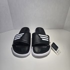 Adidas Mens Alphabounce Slide 2 0 Black   White Gy9415 Us M 10 