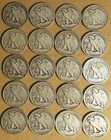 Full Roll  20  -  10 Face Value - Walking Liberty Halves - 90  Silver 1916-1947