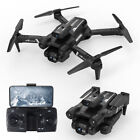 2023 New Rc Drone 8k Hd Dual Camera Wifi Fpv Gps Foldable Quadcopter  3 Battery