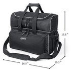 2 Ball Bowling Bag - Double Bowling Ball Bag With Dual Padded Holder   Mutipl   