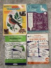 15 Vintage Vogart Aunt Martha s Iron On Embroidery Transfer Patterns Unused