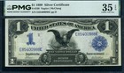 Fr  230  1 1899 Silver Certificate Looks Xf45 Pmg Choice Vf35 Epq - No Comments