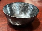 Tapio Wirkkala Hammered Large Sterling  925 Silver Bowl 1969 Finland 304 Grams