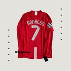 Manchester United 2008 Ucl Final Red Home Jersey - Cristiano Ronaldo  7