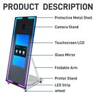 65   magic  Mirror Photo Booth W  Flight Case   