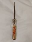 One Vintage Tip And N Strip Floaty Screwdriver-made In Denmark-new - 1 Female
