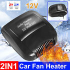 12v Car Vehicle Portable Ceramic Heater Heating Cooling Fan Defroster Demister