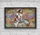 Van Halen 12x18inch Poster Eddie Van Halen 4 Print Free Guitar Poster Ship Us