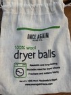Once Again Home Co  Wool Dryer Balls Set Of 3 Reusable Long-lasting Cherry