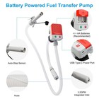 2in1 Automatic Portable Fuel Transfer Pump  Auto-stop For Gas Diesel oil 3 2 Gpm