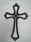 Cast Iron Christian Cross Decorative Wall Hanging 12   