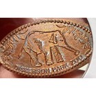 Dickerson Park Zoo Elongated Pressed Pennies Elephant Monkey Springfield Lot 2
