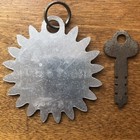 Famous Hotel Greenwich 160 Bleecker St  Room  3 Stamped Aluminum Tag With Key