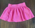 Luigi Kids Girl Pink With White Dots Skort Size 7