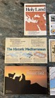 National Geographic Maps - Middle East  Mediterranean Sea  Holy Land  lot Of 6 