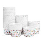100pcs Polka Dot Paper Cups Cupcake Mould Dessert Bowl Biodegradable Paper Cups 