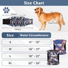3 Pack Dog Diapers Male Reusable  High Absorbing Washable Dog Wraps  Male Dog   