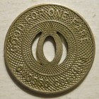 Indian Trail Bus Line  owosso  Michigan  Transit Token - Mi735e