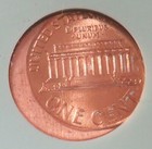 2003 Usa Lincoln Cent Struck 15  Off Center Mint Error Coin Mint State Red