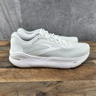 Brooks Ghost Max Size 10 5 Mens White Oyster Metallic Silver Running Shoes